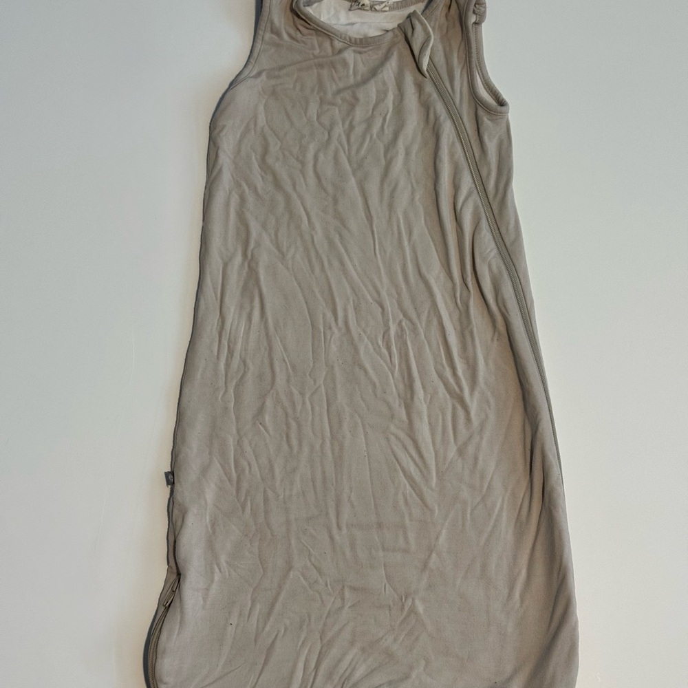Kyte Baby Sleep Bag 0-6 Months Cloud Gray Lightweight Bamboo 0.5 TOG